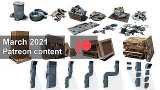 Blender Format Patreon content for march 2021