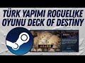 Türk Yapımı ROGUELIKE Oyunu İnceliyoruz! | Oyun Geliştirme Deck of Destiny: Battleforge
