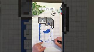 Pepsi cat #pixelart #art #drawing