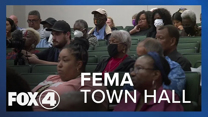 FEMA Hosts Town Hall Meeting Answering Questions About Hurricane Recovery Assistance