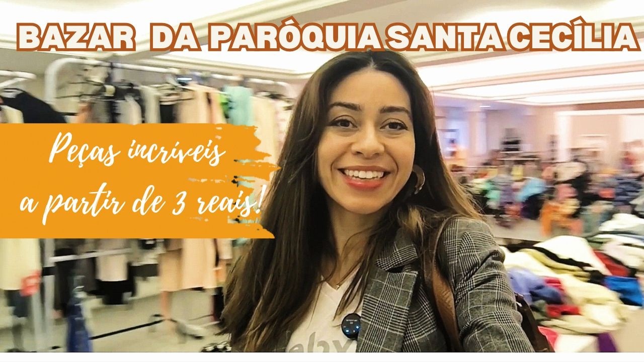 GARIMPEI EM BAZAR DE IGREJA COM PEÇAS A PARTIR DE 3 REAIS!