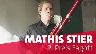Mathis Stier, Deutschland | Finale Fagott | ARD-Musikwettbewerb 2019