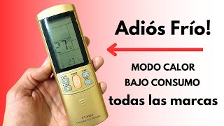 Cómo configurar Modo Calor/Calefacción - TODAS LAS MARCAS de aire acondicionado by Refrigeración Alonso 26,021 views 11 months ago 2 minutes, 11 seconds