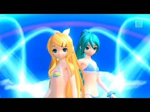 【Future Sound】Promise【PV／1080p】【鏡音リン_Future Style／しましまビキニ+初音ミク_スイムウェアB】_無字幕