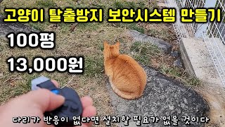 Create a yard security system with $10 to prevent cats from escaping by 매탈남 53,889 views 1 month ago 13 minutes, 55 seconds