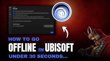 How to go offline on ubisoft connect under 30 sec