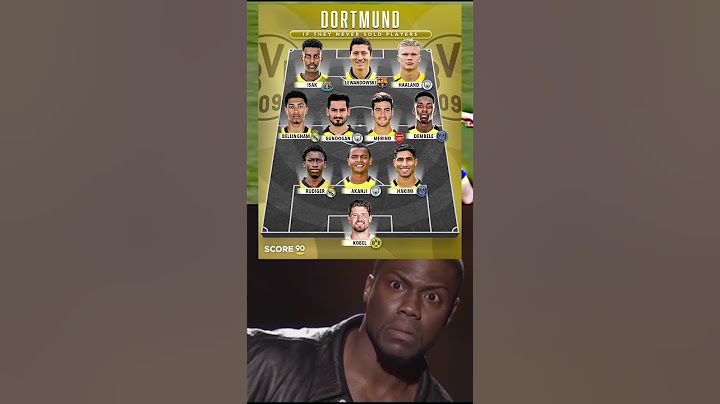Borussia Dortmund XI if they never sold their best players
