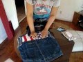 DIY : Studded American Flag Denim Vest !