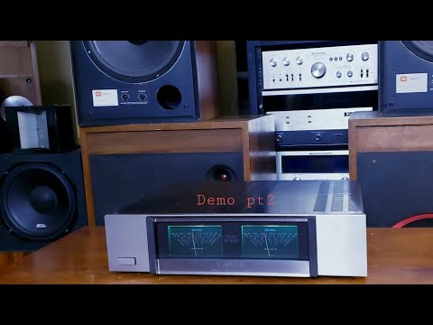 Carver M-500t and JBL L166 Demo pt2