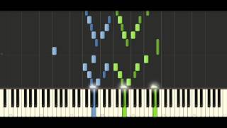 Chopin - Prelude Op. 28 No. 21 - Piano Tutorial - Synthesia
