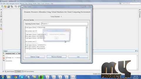 Final Year Projects| Dynamic Resource Allocation Using Virtual Machines