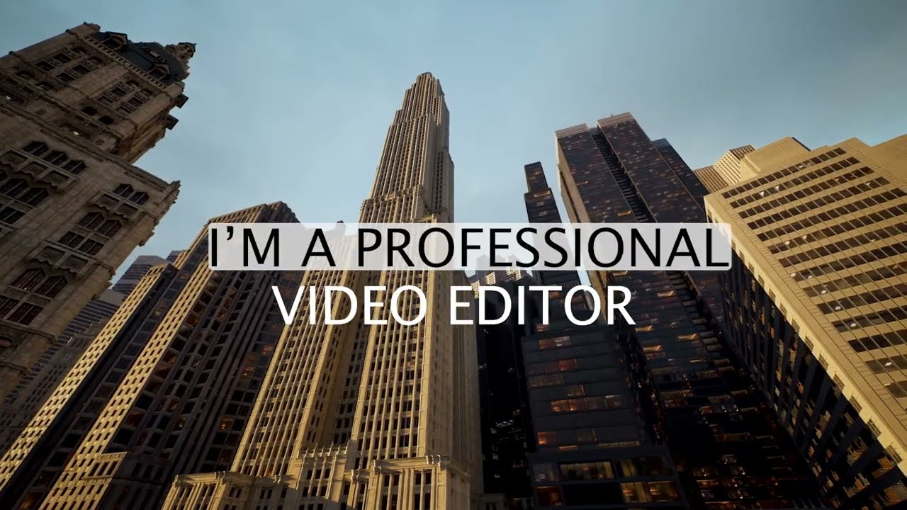 2023 Video editing showreel