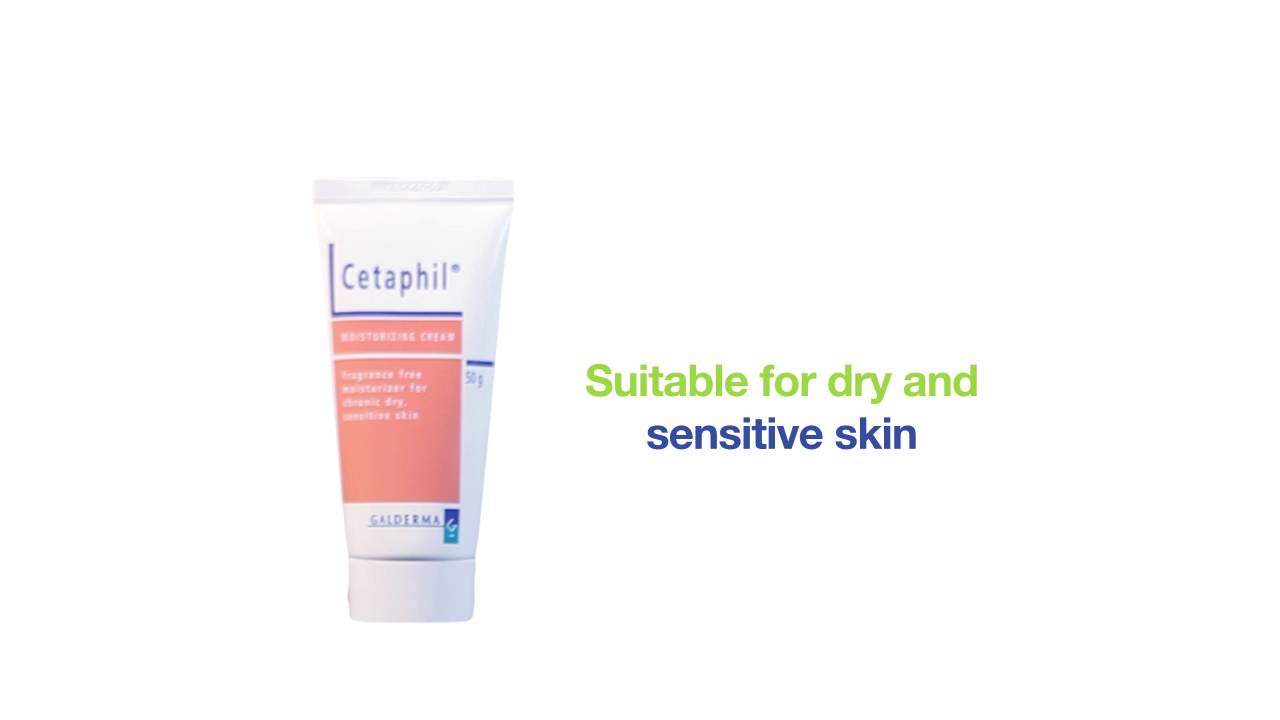 Cetaphil Moisturizing Cream ครีมบำรุงสำหรับผิวบอบบางแพ้ง่าย