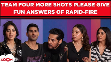 Four More Shots Please! Team give WITTY answers in the fun rapid-fire segment; talk about season 4