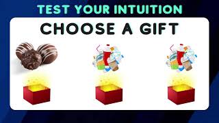 TEST YOUR INTUITION game | CHOOSE THE ANSWERS FROM YOUR GUT | guess the answer
