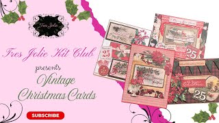 Vintage Christmas Cards for Tres Jolie