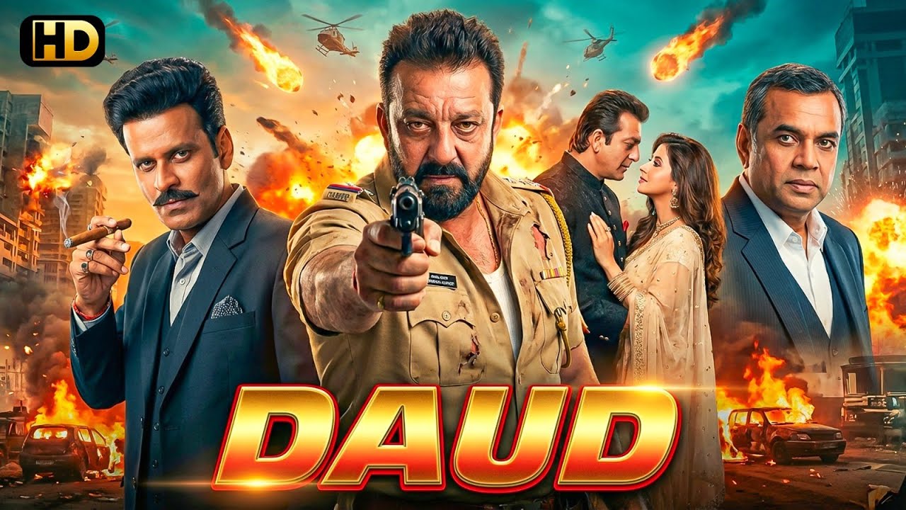 DAUD (1997) - Full Hindi Romantic Action Movie | Sanjay Dutt Urmila, Manoj Bajpayee, Paresh Rawal