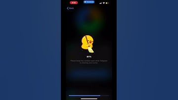 Clearing Cache in #Telegram - #Iphone - #IOS - #ASMR Ducky #satisying #duck #clear #cache #memory