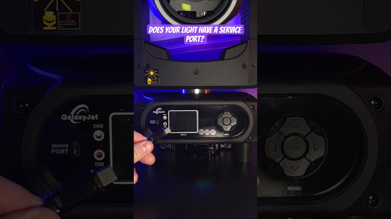 Does Your Light Have A Service Port? #djlight
