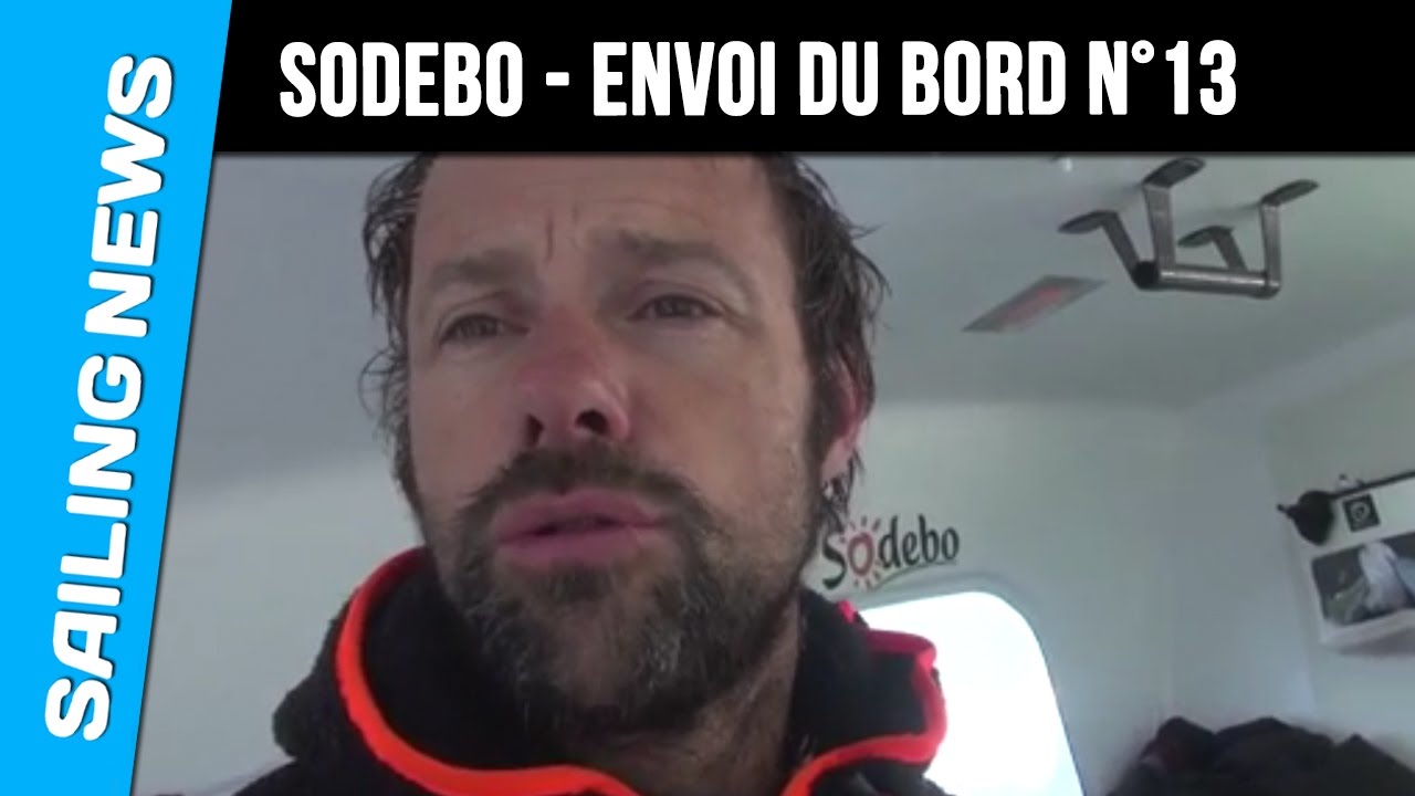Trimaran Sodebo Ultim & Thomas Coville  - Envoi du bord n°13, l'Atlantique Sud