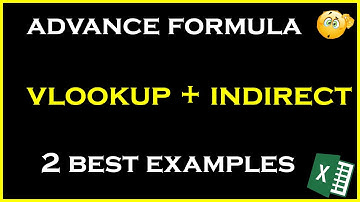 How to combine INDIRECT with VLOOKUP in Excel | Use VLOOKUP + INDIRECT Formula Together in Excel