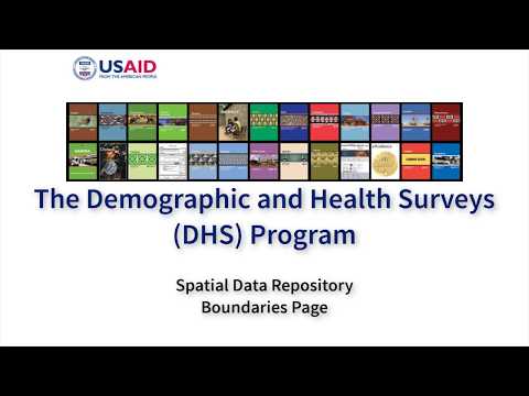 Spatial Data Repository: Boundaries Page