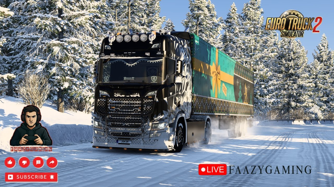 France Exporing in TruckerMp Events Malayalam Live Game| Euro Truck Simulator  2 Multiplayer