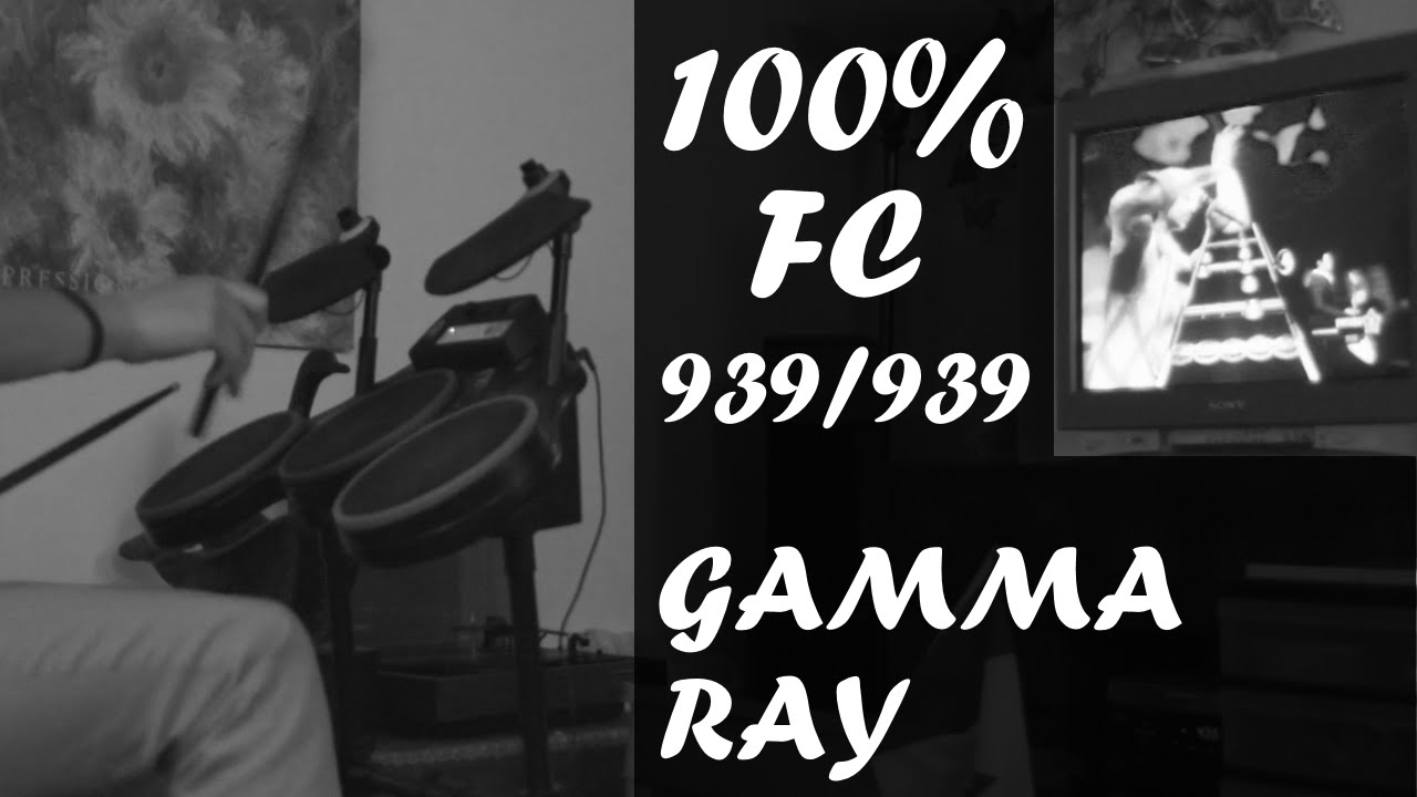 Guitar Hero 5 Gamma Ray [Drums 100 FC Expert+] YouTube