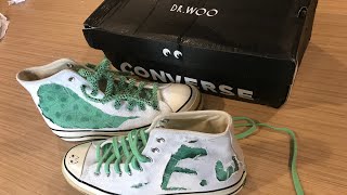 ASMR] CONVERSE CHUCK TAYLOR 70's X LOUIS VUITTON😱 CUSTOM 