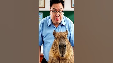 Linh với Bảo uống hết sữa của Capybara mang đi #capybara #vuive #giaitri #cuocsongcuacapy