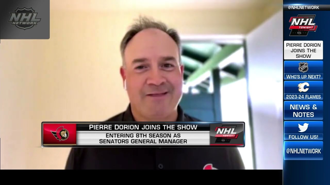 Pierre Dorion talks Senators offseason