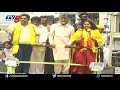 Kesineni Swetha speech at Vijayawada roadshow- Chandrababu- AP Municipal Elections