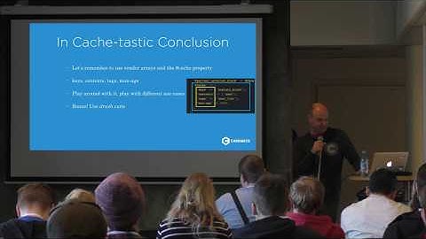 Caching in Drupal 8 with the help of tacos by Märt Matsoo (Chromatichq) - DrupalCamp Nordics 2017