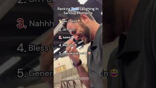 Ranking Best Laughing In Serious Moments😂 #funnymemes #funny