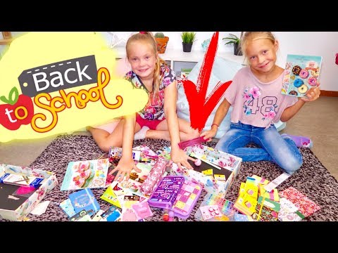 BACK TO SCHOOL 2018/ ПРАБАБУШКА привезла нам ШКОЛЬНУЮ КАНЦЕЛЯРИЮ