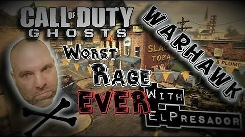 WORST COD GHOST RAGE EVER ON WARHAWK