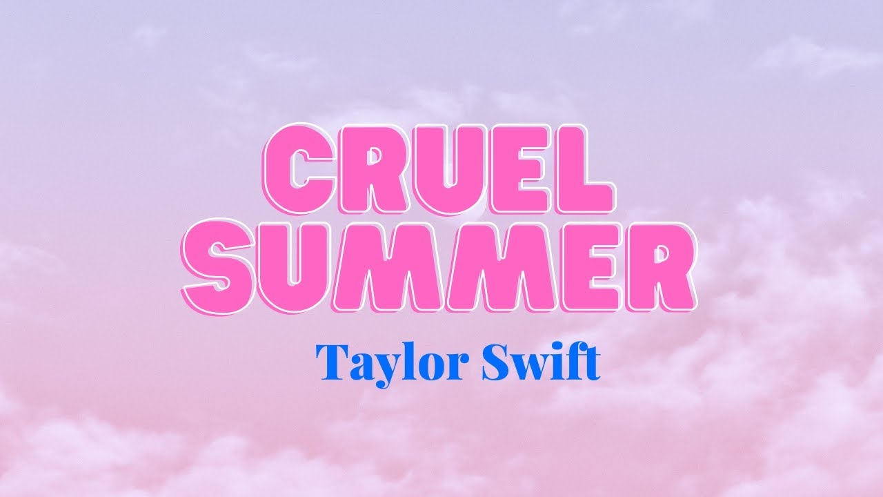 Taylor Swift- Cruel Summer | Lyrical song |  #CruelSummer #taylorswift #lyricalhaven