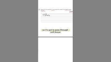 Why use x-rays? #gcsephysics #hitthebooks #study #gcse #revision #exams #aqa #gcse2023 #class #short