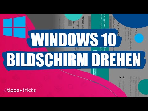 Bildschirm drehen in Windows 10 - so geht’s