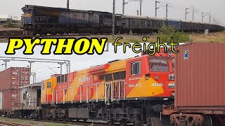 Famous WDG-5 50006 Gliding with BCNHL wagon rake & a High speed WAG-12 Sliding Giant PYTHON freight + WDG4G Profile