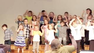 Aubrey Pre k Graduation and Spring Program