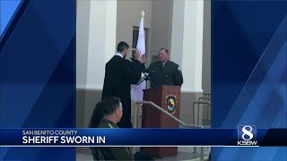 New San Benito County sheriff sworn in