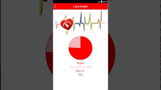 Love Calculator App Android phone / tablet / iPhone / iPad screenshot 3