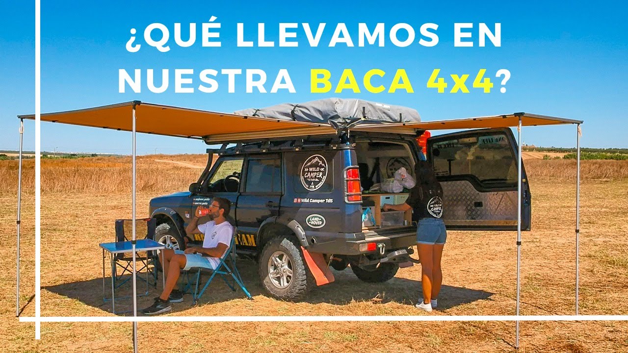 ACCESORIOS en la baca | Toldos 4x4, planchas y tienda de techo
