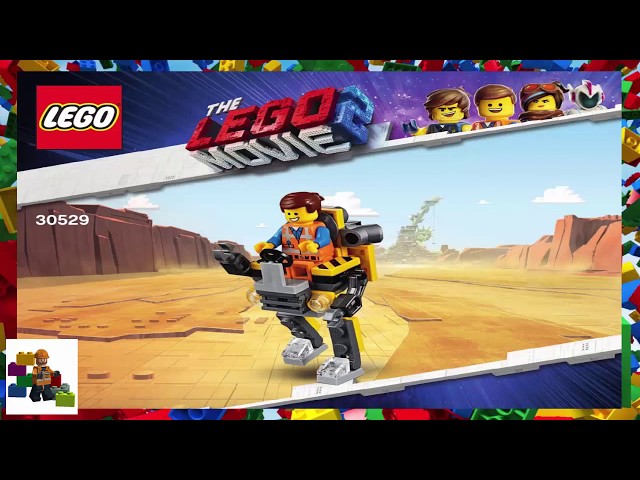 LEGO instructions - The Lego Movie 2 - 30529 Robot - YouTube