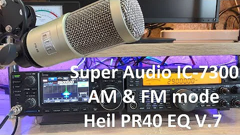 EQ V.7 Equalizer for IC-7300 FM & AM mode