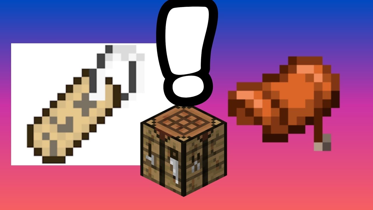 Wie caftet man einen Sattel und Namensschild in Minecraft!🥳