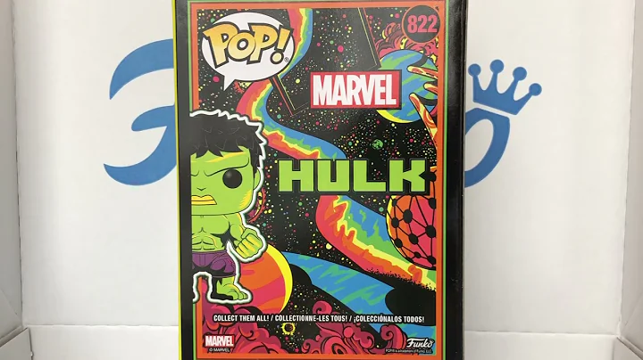 Hulk blacklight Funko pop!
