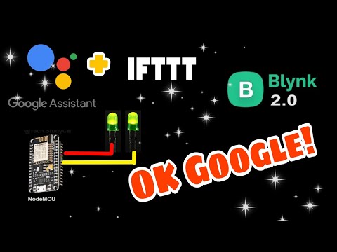 Google Assistant + New Blynk 2.0 to control LEDs | JAKK DIY