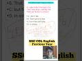 SSC English Previous Year | English Spot The Error| #shorts #ssc #ssccgl #sscgd #english #study